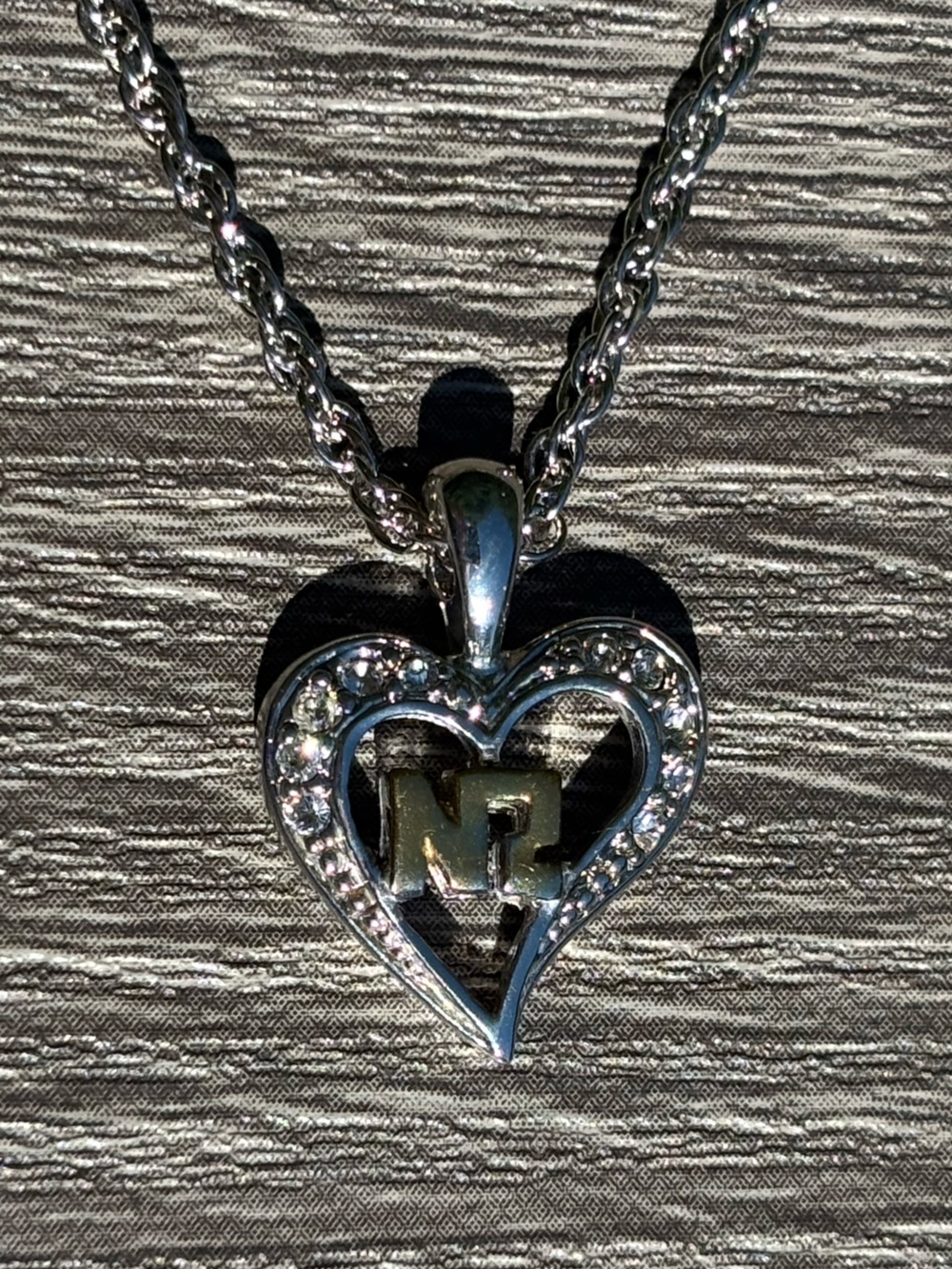 Nina Ricci Heart Pendant Necklace
